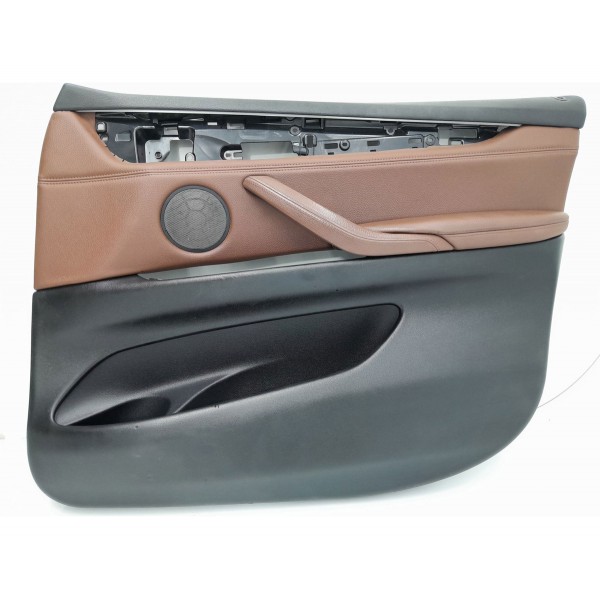 Forro Porta Dianteiro Direito Bmw X5  2014/2016 T0510634 Det Marrom