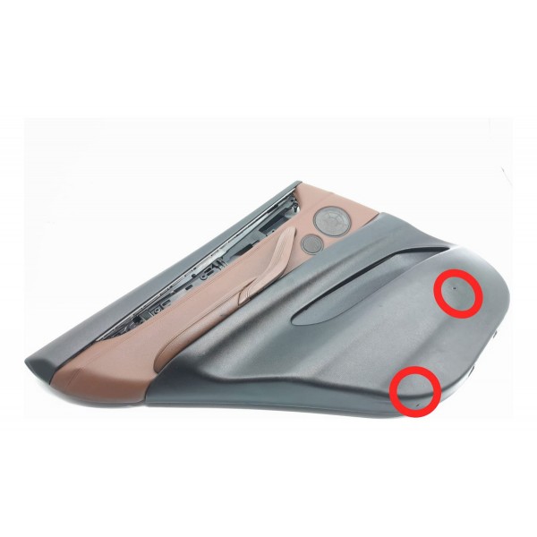 Forro Traseiro Esquerdo Porta Bmw X5  2014/2019 T0510636 Marrom