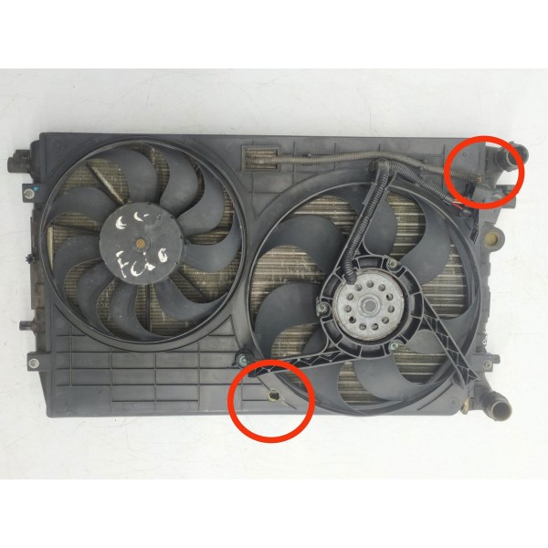 Kit Radiador  Polo Fox Gol 1.0 1.6 2006/2016 Det Nt20735523