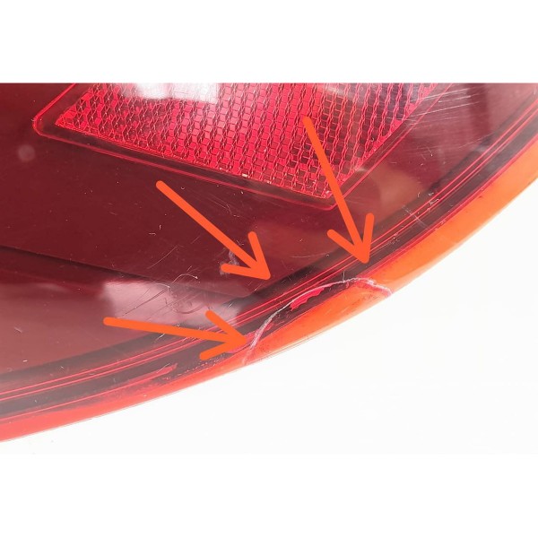 Lanterna Direita Bmw X5 2014/2019 Det Direito/passageiro Vermelho