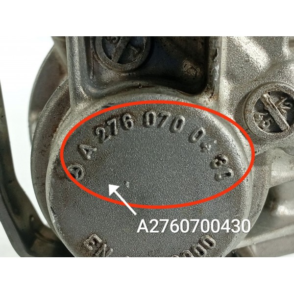 Bomba Alta Pressao Mercedes Ml350 3.5  Completa A2760700430