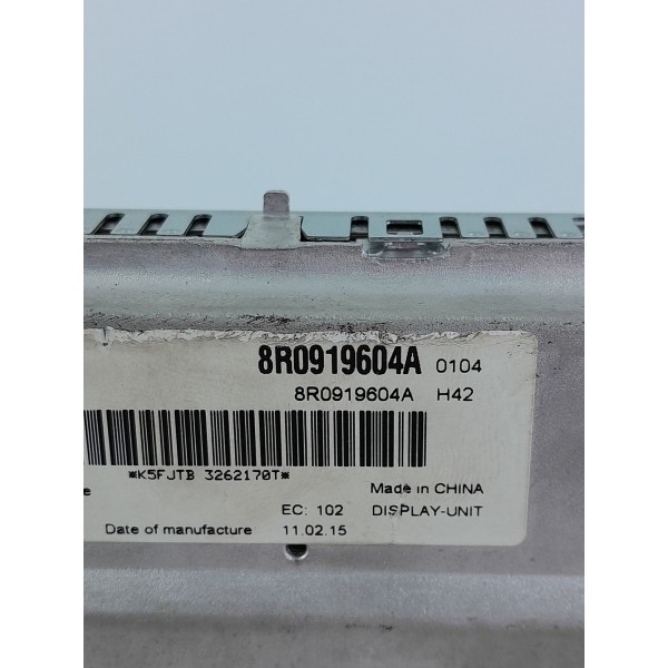 Multimidia Audi A4 A5 Q5 Q7 2010/2015 8r0919604a
