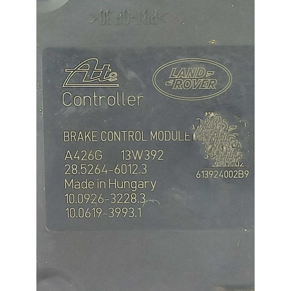 Modulo Abs Land Rover Evoque 2012 2013 2014/2018 Bj322c405ag