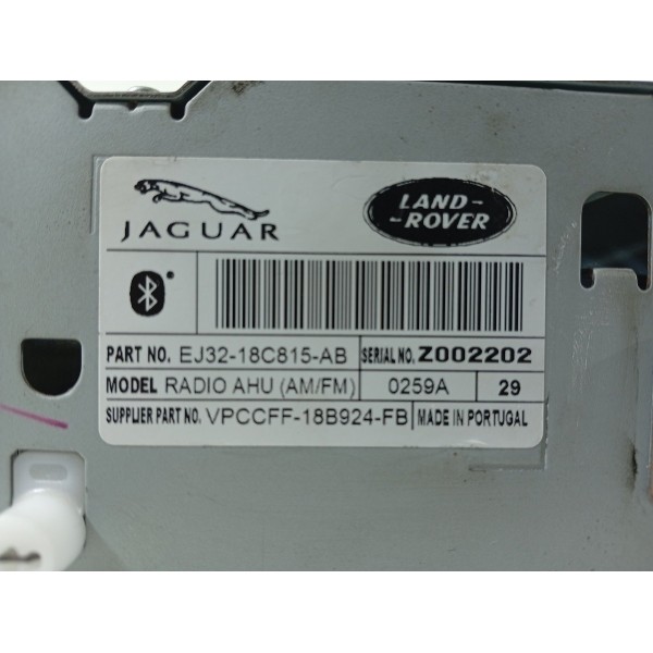 Radio Cd Evoque 2012/2018 Ej3218c815