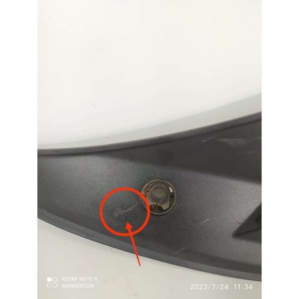 Acabamento Tampa Tras Panamera 2010/2019 Det 97051288206