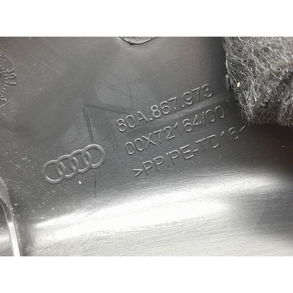 Acabamento Superior Tampa Traseira Audi Q5 18/20 80a867973 Preto