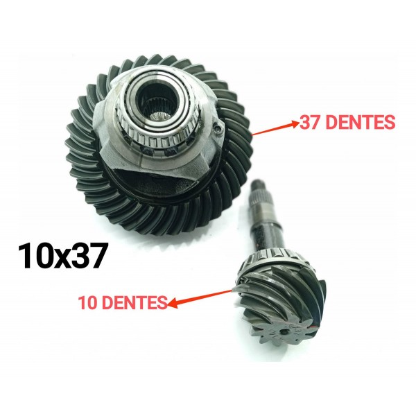 Diferencial Traseiro Amarok V6 10x37  2017/2023 Det