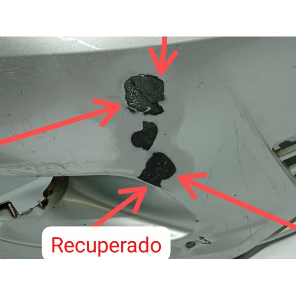 Parachoque Ford Ka Dianteiro 2015/2018 Det Prateado