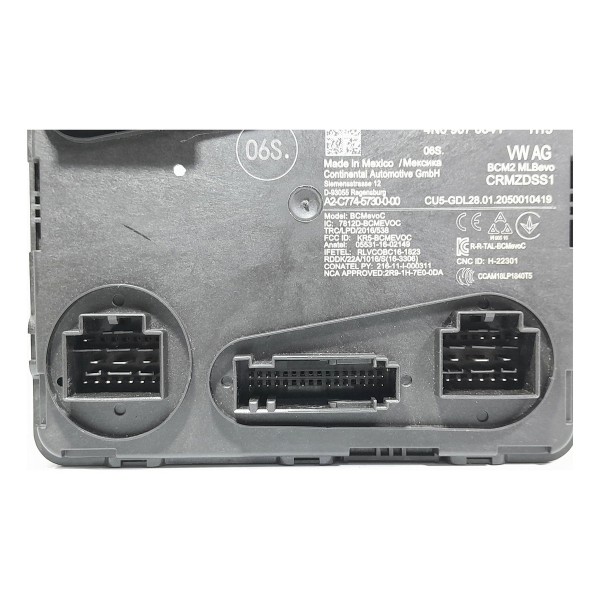 Modulo Conforto Audi Q5 2.0 2018 2019/2022 4n0907064dp