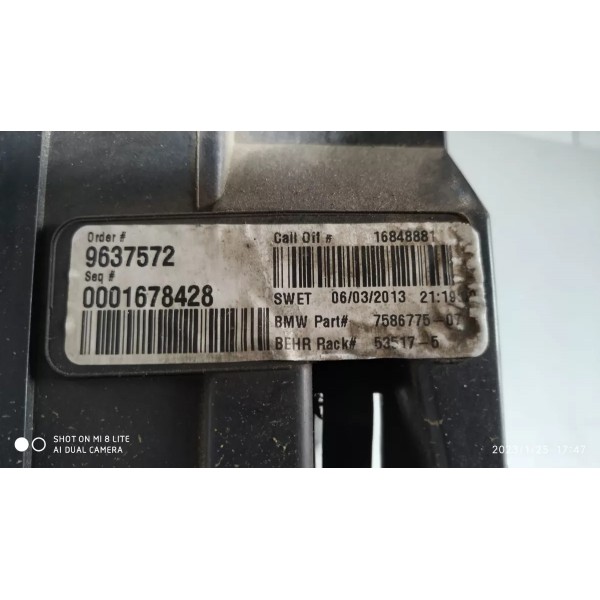 Frontal Quadro Radiador Bmw X6 2011/2016 7799761