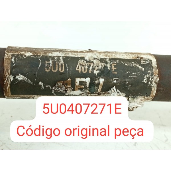 Semi Eixo Gol Fox Saveiro G5 G6 1.6 Esquerdo 5u0407271e