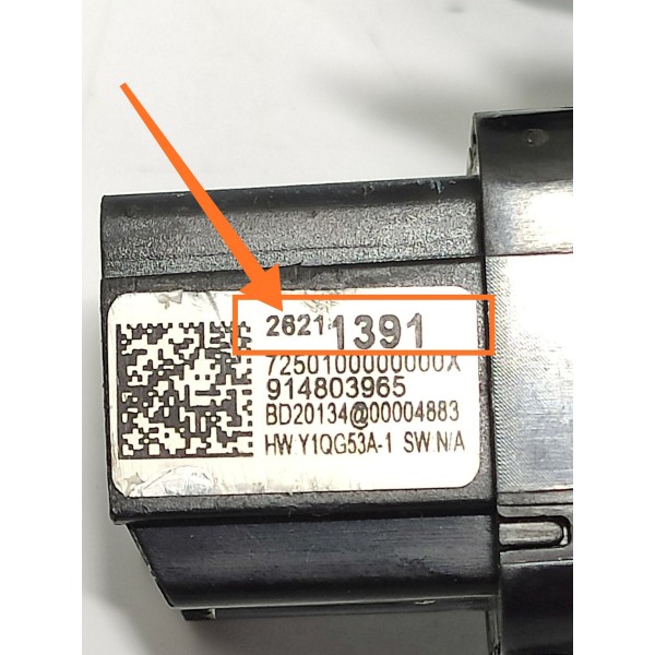 Botao Start Stop Tracker Onix 2020/2025 26211391