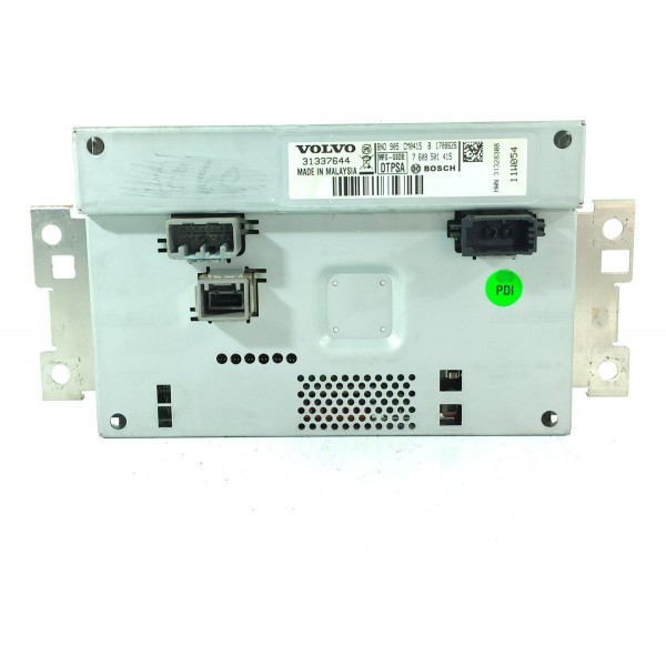 Tela Radio Painel Volvo Xc60 T5 2010/2016 31337644