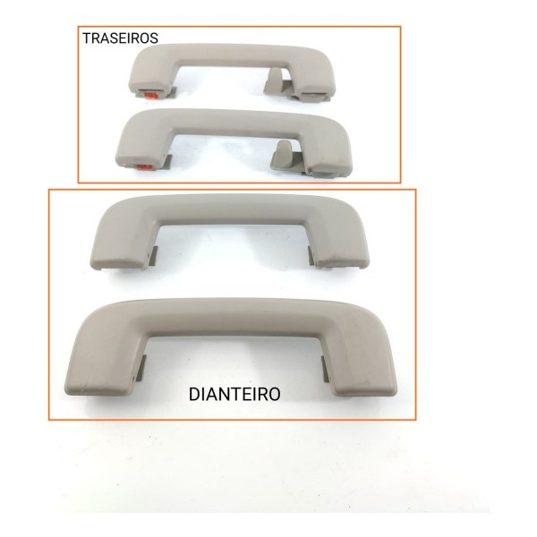 Kit Alca Teto Volvo V60 S60 Xc60 2011/2018 39834461 Bege