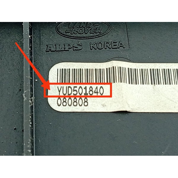 Moldura Botao Comando Tracao Discovery 3 2008/2011 Yud501840