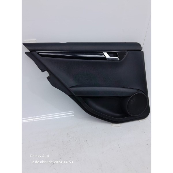 Forro Porta Mercedes C180 C200 Tras E 2012/2014 A2045402610 Preto