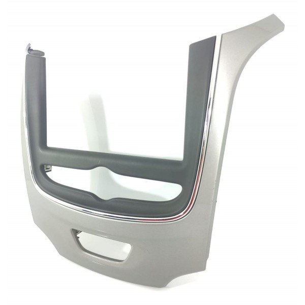 Moldura Multimidia Cruze 1.4 2017/2023 971703186 Prateado