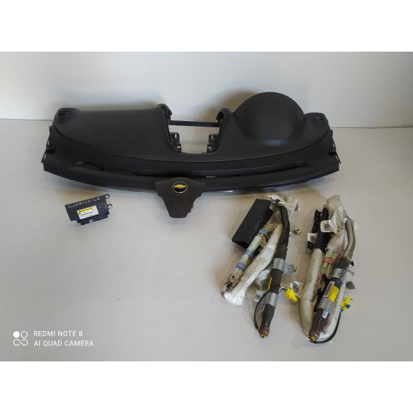 Kit Airbag Captiva 2007 2008 2009 2010 A 2016 Preto