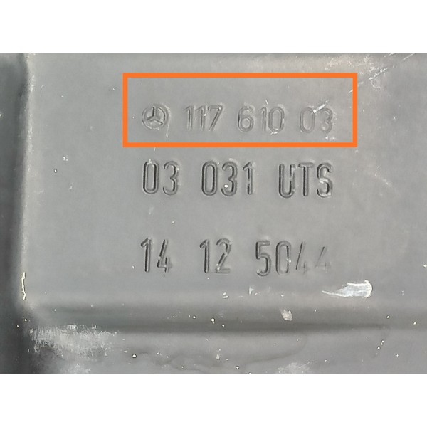 Alma Viga Parachoque Mercedes Gla 200 Traseira 2015/2020