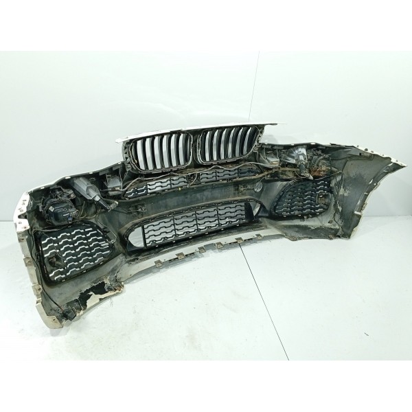 Parachoque Bmw X4 Dianteiro 2015/2018 Det Branco