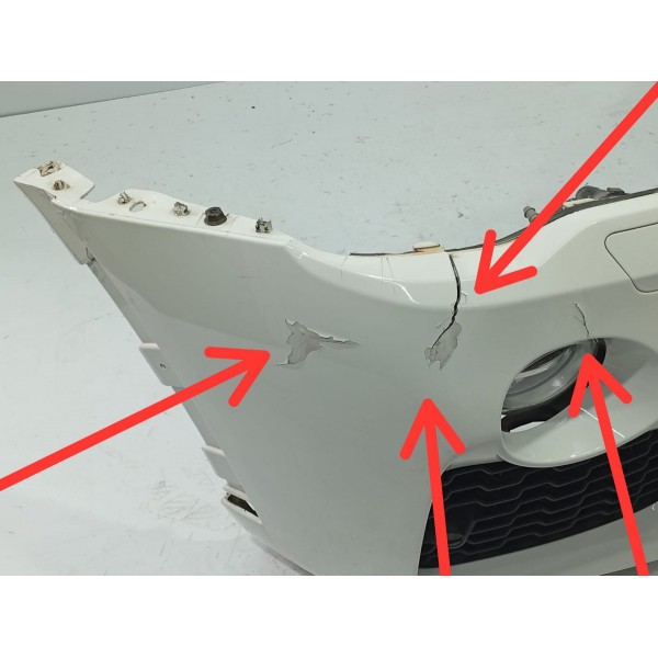 Parachoque Bmw X4 Dianteiro 2015/2018 Det Branco