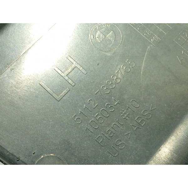 Guia Parachoque Bmw X4 Traseiro Esque 2015/2018 51127338765