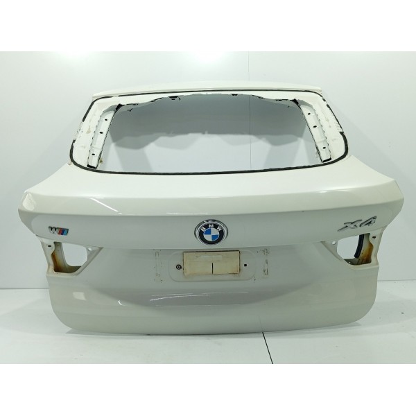 Tampa Traseira Porta Mala Bmw X4 2015/2018 Branco