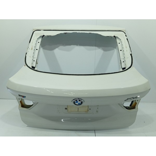 Tampa Traseira Porta Mala Bmw X4 2015/2018 Branco