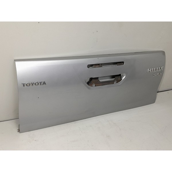 Tampa Traseira Hilux Srx 2016/2020 Lisa Cinza