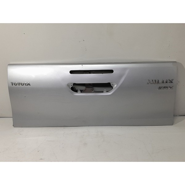 Tampa Traseira Hilux Srx 2016/2020 Lisa Cinza