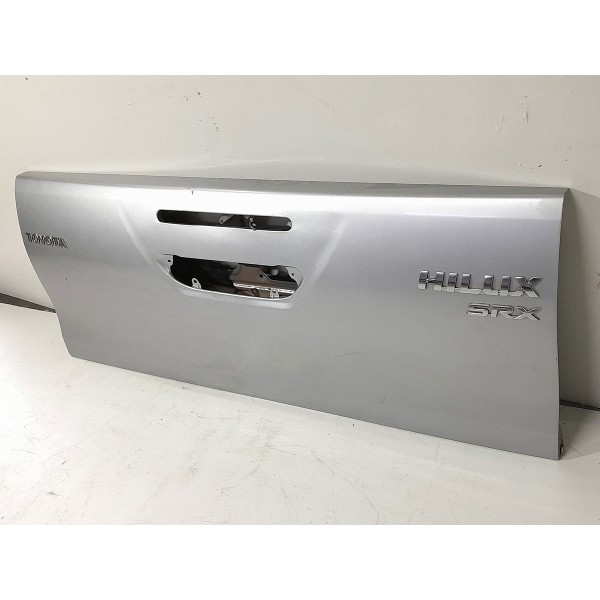 Tampa Traseira Hilux Srx 2016/2020 Lisa Cinza