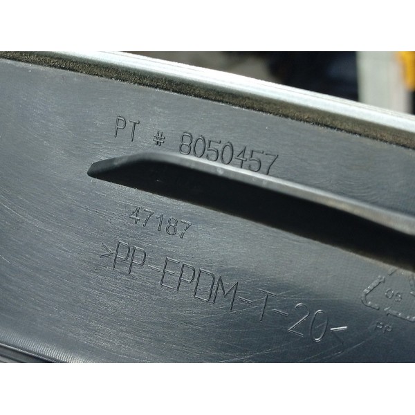 Moldura Lateral Bmw X4 Traseiro Esquerdo 2014/2017 8050457 Branco