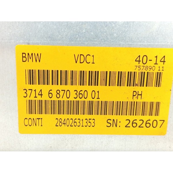 Modulo Controle Suspencao Bmw X4 X5 X6 2015/2018 6870360 Det