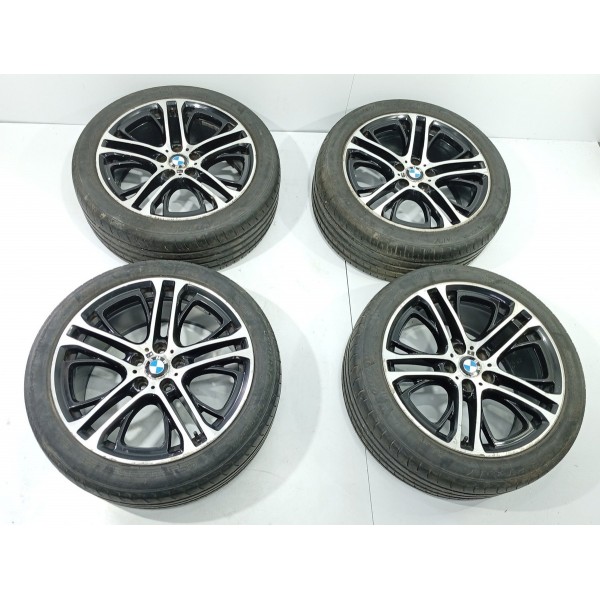 Jogo Rodas Pneus Bmw X4 275/40z R20 106w  2015/2018 Original