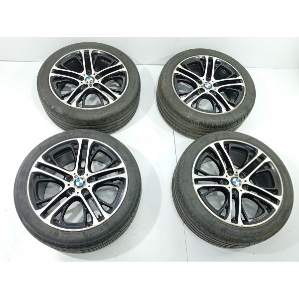 Jogo Rodas Pneus Bmw X4 275/40z R20 106w  2015/2018 Original