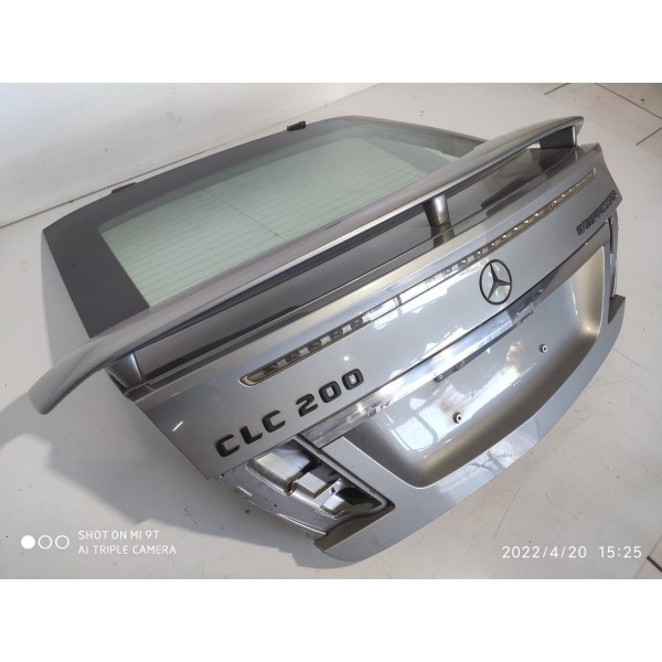 Tampa Traseira Mercedes Clc200 2009 2010 Cinza