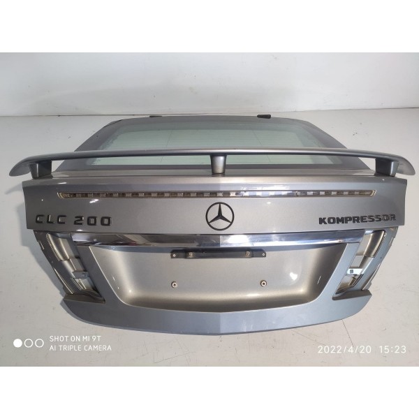 Tampa Traseira Mercedes Clc200 2009 2010 Cinza