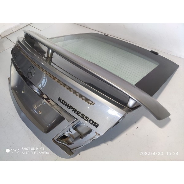 Tampa Traseira Mercedes Clc200 2009 2010 Cinza
