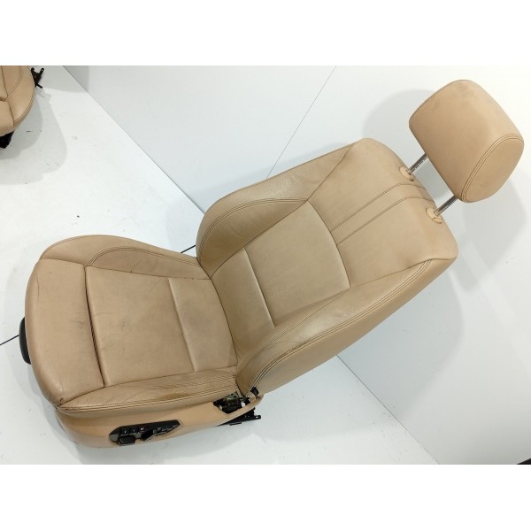 Jogo Bancos Eletricos Bmw X3 X4 2015/2018 Det Bege