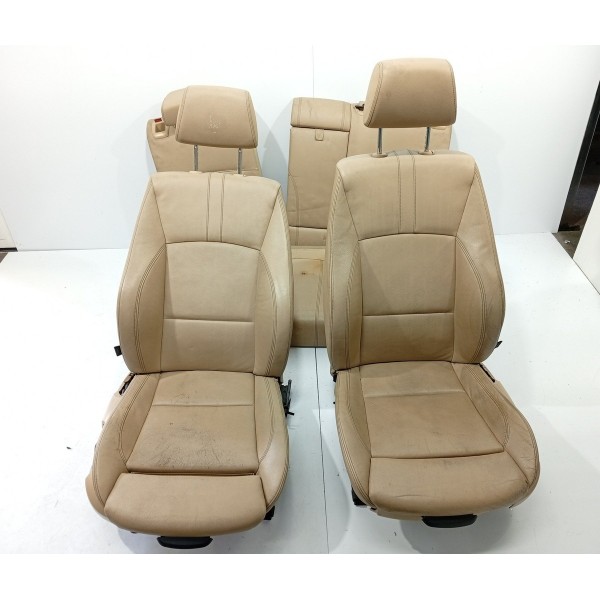 Jogo Bancos Eletricos Bmw X3 X4 2015/2018 Det Bege