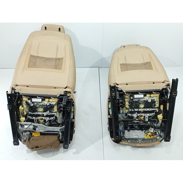 Jogo Bancos Eletricos Bmw X3 X4 2015/2018 Det Bege