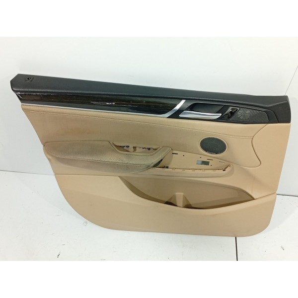Forro Porta Bmw X4 Dianteiro Esq 2015/2018 105006258 Det Bege