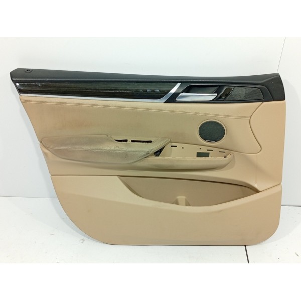 Forro Porta Bmw X4 Dianteiro Esq 2015/2018 105006258 Det Bege