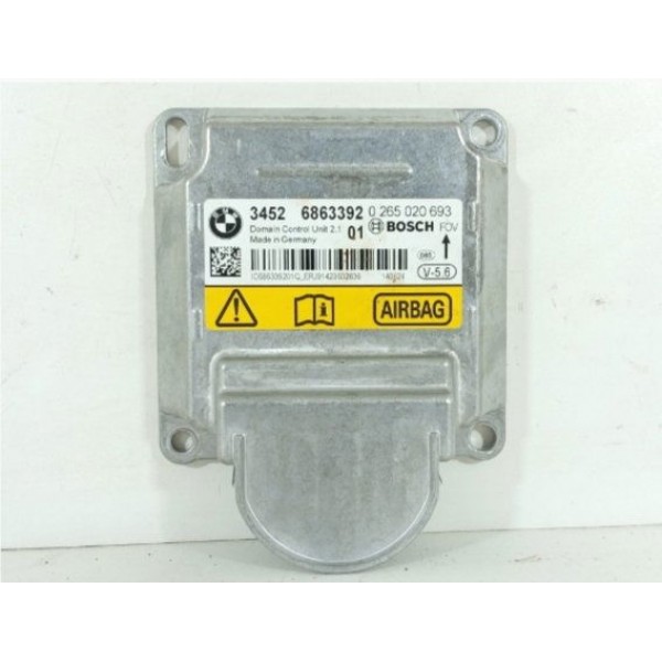 Kit Airbag Bmw X3 X4 2014/2018 6863392 Cinza