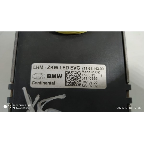 Módulo Farol Bmw X6 2011 2012 2013 2014 2015 7116114399