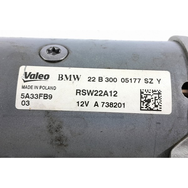 Motor Arranque Partida Bmw 320 330 X1 19/2025 5a33fb903 Det
