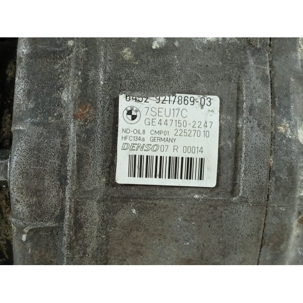 Compressor Ar Bmw X3 X4 N55 2012/2018 Det