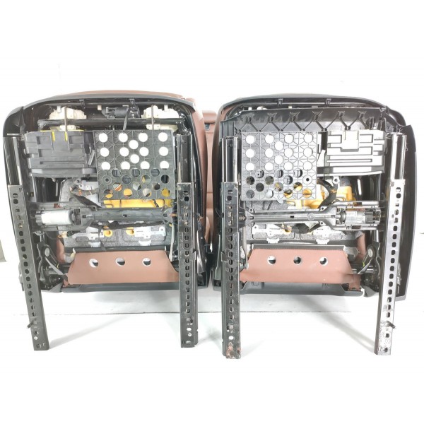 Jogo Bancos Bmw X5 2014/2019 Terracota Det Marrom-escuro