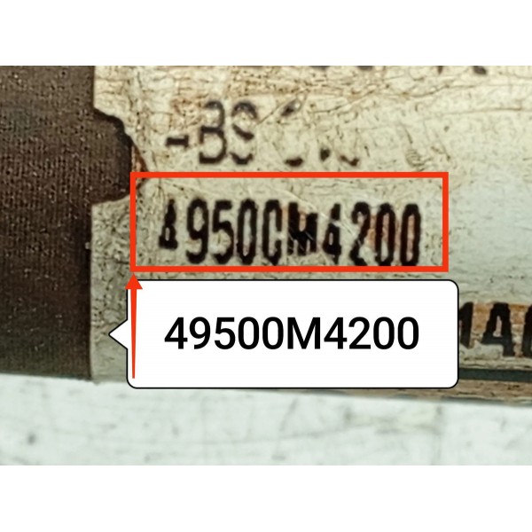 Semi Eixo Hyundai Creta 2.0 Diant Esquerdo 17/21 49500m4200