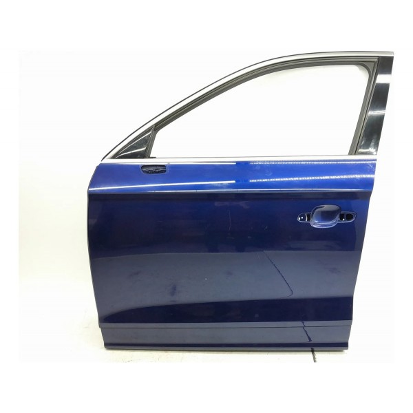 Porta Dianteira Esquerda Audi Q5  2018/2023 Lisa Dianteira Esquerdo Azul-marinho